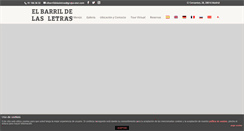 Desktop Screenshot of barrildelasletras.com